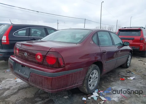 2002 Chevrolet Impala z USA, uszkodzony, nr VIN 2G1WF52E529326361